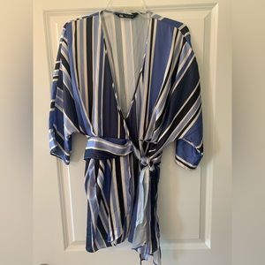 NWOT Zara Tie Dress or Swimsuit Coverup